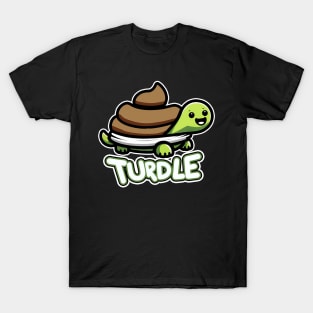 Turdle Funny Turtle Poop T-Shirt